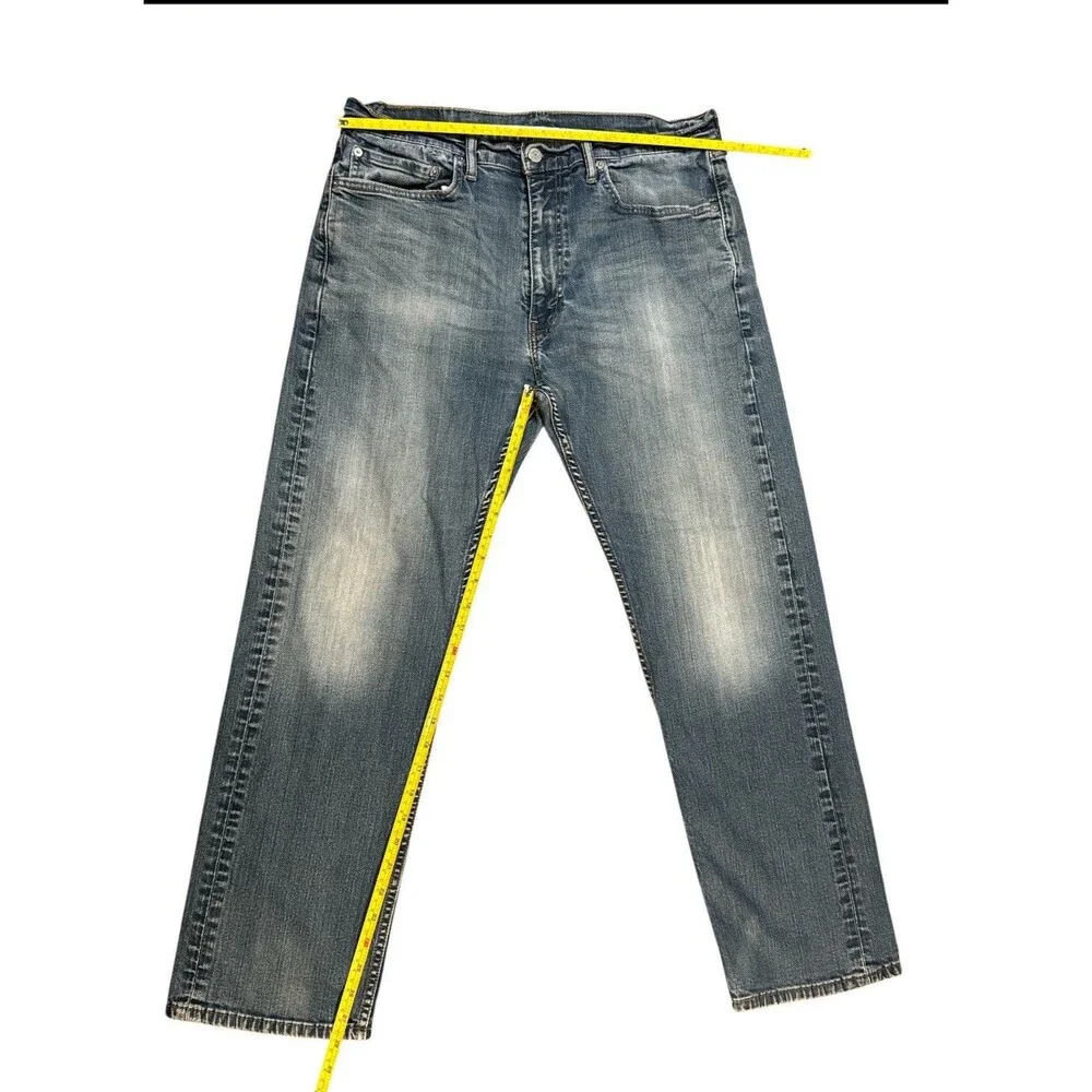 Levi’s 505 Men’s Regular Fit Stonewash Straight Leg 36x30 Classic Original‎